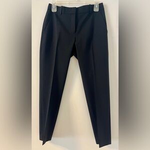 Theory Women’s Black Crepe Crop Trousers